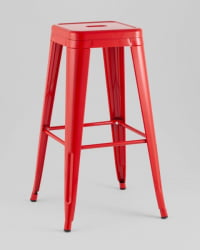 Стул барный ТОЛИКС красный глянцевый КД / TOLIX KD