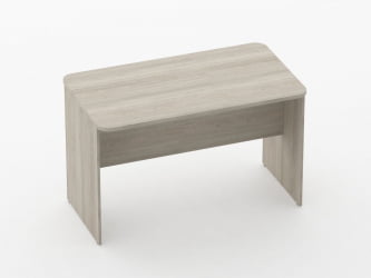 Стол для переговоров Глассй 1.16.12 Дуб сантана светлый / Glassy