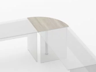 Приставка угловая Твин 13.10 Дуб Сантана светлый / Twin