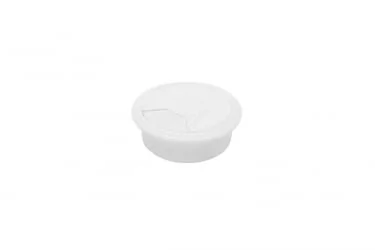 Лючок круглый, пластмассовый CБМ33620001 Белый / CBM33620001