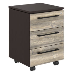 Тумба подкатная ММC-3Д Дуб Базель/Венге Магия / MMC-3D