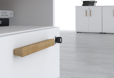 Тумба для оргтехники Форта ФПС 806 Белый премиум / Forta FPS