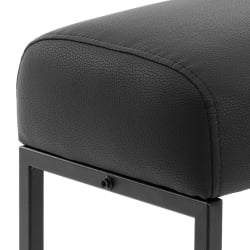 Пуф Чарли Лукс/Чарли Люкс экокожа , Шарп Черный / Charli Lux/Чарли Sharp