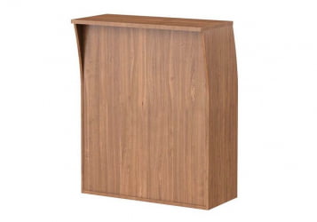 Стойка ресепшн прямая ИМАГО РС-1 Орех французский / IMAGO