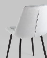 Стул Флекс Нев велюр пыльно-голубой 2шт / New