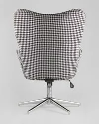 Кресло регулируемое Филадельфия Черно-белое