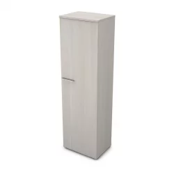 Шкаф для одежды узкий ГЛОСС ЛИНЕ 9НШ.014.1 Ивори / GLOSS LINE Ivory