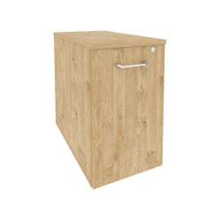 Тумба низкая выдвижная приставная / опорная ОНИКС О.ВТПО-1.8 Тиквуд Светлый / ONIX O.VTPO-1.8