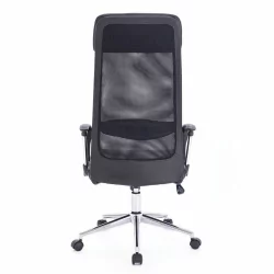 Кресло офисное БРАБИКС Флигхт Р ЕКС-541 экокожа Черное / BRABIX Flight R EX-541