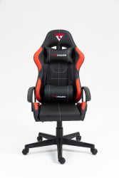 Кресло спортивное ТопЧаирс Виверн черно-красный / TopChairs Wyvern