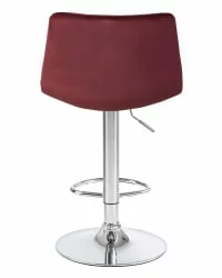 Стул барный ДОБРИН ТАИЛОР Винный велюр МДЖ9-35 / DOBRIN TAILOR MJ9-35