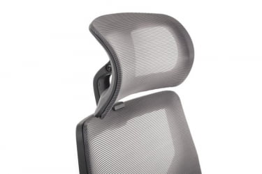 Кресло Оливер РCХ В-203АC Черный пластик/Серый / Oliver RCH W-203AC