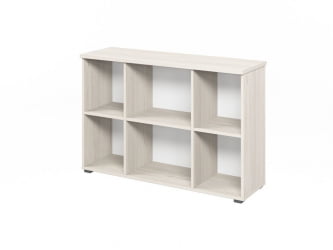 Стеллаж низкий ЛЕМО Л-69 Сосна Скандинавия / LEMO L-69