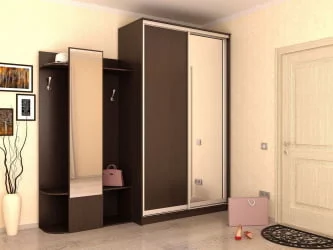 Шкаф-купе эконом Хит-24-12-15 Аруба Венге