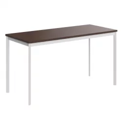 Стол прямой ИМАГО-С СП-3.1С венге магия белый полуматовый / IMAGO-S СП-3.1S