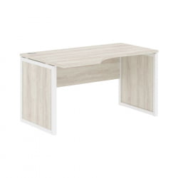 Стол письменный левый КСТЕН-КП КСКПCЕТ 149 Л Сосна Эдмонт Белый / XTEN-QP XQPCET L