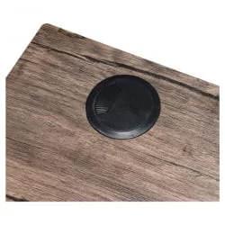 Письменный стол с полками БРАБИКС ЛОФТ CД-006 Мореный дуб / BRABIX LOFT CD-006