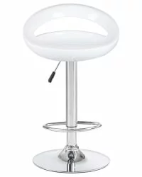 Стул барный ДОБРИН ДИСCО Белый / DOBRIN DISCO