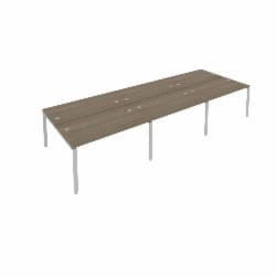 Рабочая станция на 6 раб.места Метал Сйстем Б.СМ-6.3 Вяз/Серый / Metal System