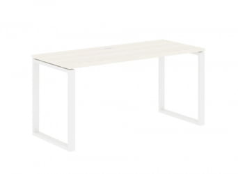 Стол письменный ЕДИС ЕКСТ 1567 Ясень Траун Белый / EDIS EQST