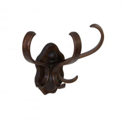 Вешалка настенная В 3Н Тёмно-коричневый