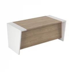 Стол письменный с древесной панелью АСТИ АСТ33911121 Вяз Белый / ASTI AST33911121