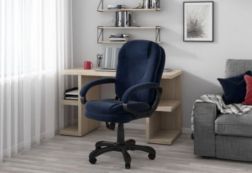 Кресло руководителя CХАИРМАН ДОМ (Хоме) 668 Синий / CHAIRMAN (Home)