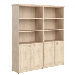 Шкаф высокий 2-х секционный с малыми дверьми РХC 180.5 Дуб Девон / RHC