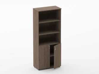 Шкаф высокий полуоткрытый Твин 16.16.141 Дуб Верцаска / Twin