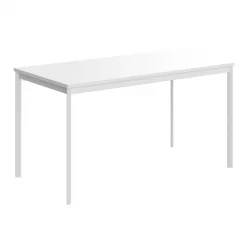 Стол прямой ИМАГО-С СП-3С белый белый полуматовый / IMAGO-S СП-3S