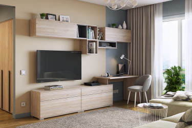 Полка 46 УЛ.46-М графит / UL.46-M