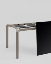 Стол обеденный Варден раскладной 180-240*90 см керамика темно-серый / Varden