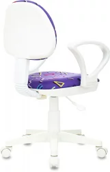 Кресло детское Бюрократ КД-3/ВХ/АРМ/СТИCК-ВИ / KD-3/WH/ARM/STICK-VI