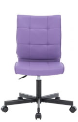 Кресло для персонала Еверпроф ЕП-300 Экокожа Сиреневый / Everprof EP-300