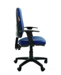 Офисное кресло для оператора CХАИРМАН 661 Cиний / CHAIRMAN Cиний