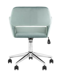 Кресло офисное РОСС велюр серо-зеленый / ROSS