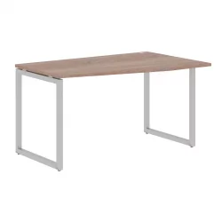 Стол письменный правый КСТЕН-К КСКCТ 149 Р Дуб Сонома Алюминий / XTEN-Q XQCT R