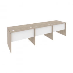 Рабочая станция ОНИКС О.РС-3.1.7 Дуб Аттик/Белый / ONIX O.RS-3.1.7