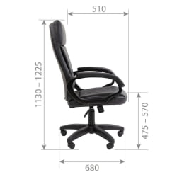 Кресло руководителя CХАИРМАН 794 ЛТ (ЛТ) экокожа Бежевый / CHAIRMAN (LT)