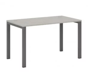 Стол письменный на металлоопорах Нев Лине НЛН36312224 Дуб шамони светлый / New Line NLN36312224