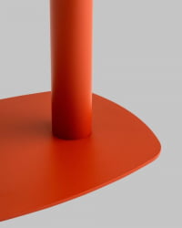 Журнальный столик Еанна С металл красный / Eanna S