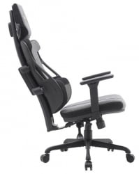 Кресло геймерское Еверпроф Сервал С Ткань Черно-серый / Everprof Serval S