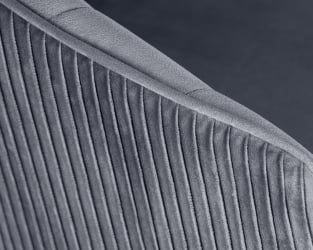 Стул барный ДОБРИН ДЭРCЙ ГОЛД (серый велюр (1922-19)) / DOBRIN DARCY GOLD