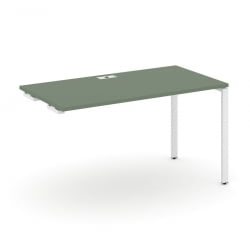 Стол приставка к опорным тумбам/шкафам CОНCЕПТ CН.ОСПР-004 Кобо Белый / CONCEPT CN.OSPR-004