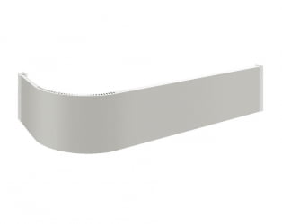 Плинтус ЦПР 02.100 Светло-серый 1 м