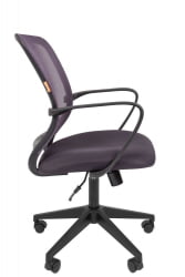 Кресло для оператора Чаирман 698 ТВ блаcк Серое / Chairman TW black