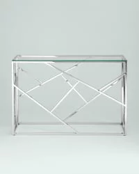 Консоль АРТ ДЕКО 115кс30 Серебро / 115x30