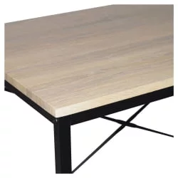 Письменный стол с полками БРАБИКС ЛОФТ CД-005 Дуб натуральный / BRABIX LOFT CD-005