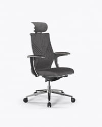 Кресло компьютерное Самураи М3-13У - ГойаЛЕ /Кc31/Вм31/У1мВ-мЛ/Х13мВ-3Д(М26.Б32.Г25.В03) / Samurai M3-13U GoyaLE /Kc31/Wm31/U1mV-mL/H13mV-3D(M26.B32.G25.W03)