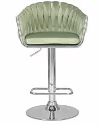 Стул барный ДОБРИН МАРCЕЛ Пудрово-мятный велюр МДЖ9-87 / DOBRIN MARCEL MJ9-87